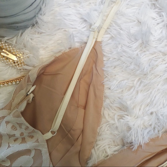 White Lace Up Bodycon Dress - Picture 4 of 7